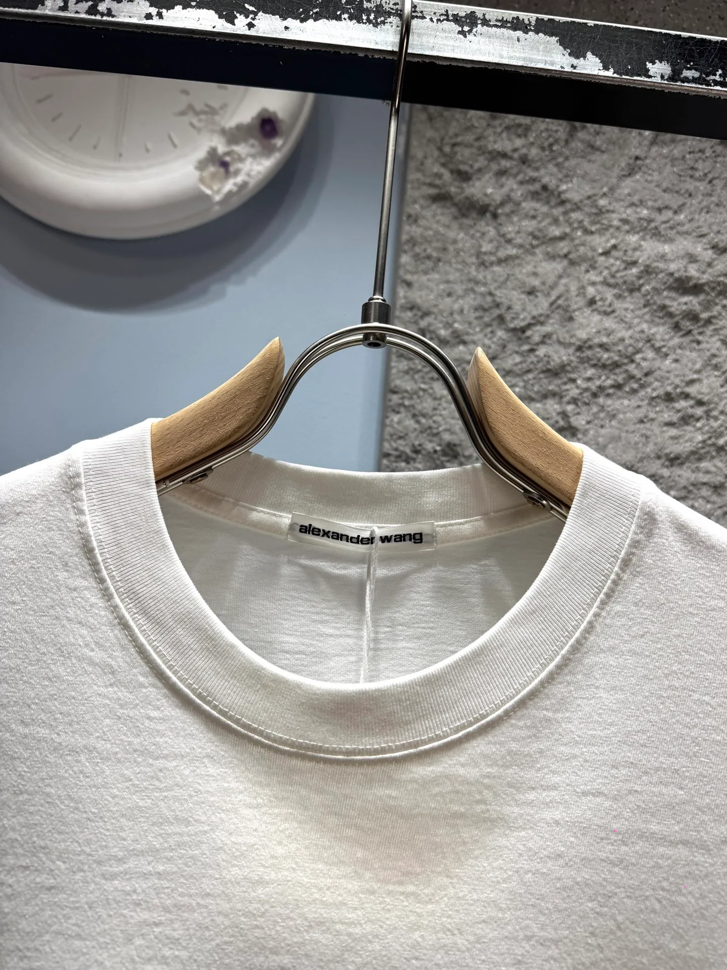 Alexander Wang* ‼️ T ® 🖤Stone Island T ， g ， ， Retro ， ! 。 ⚠️ ： ⚠️XL 10493 Same Style 𝐂𝐎𝐋𝐎𝐔𝐑：White Gray Navy Blue Black 𝐒𝐈𝐙𝐄：S-XXl